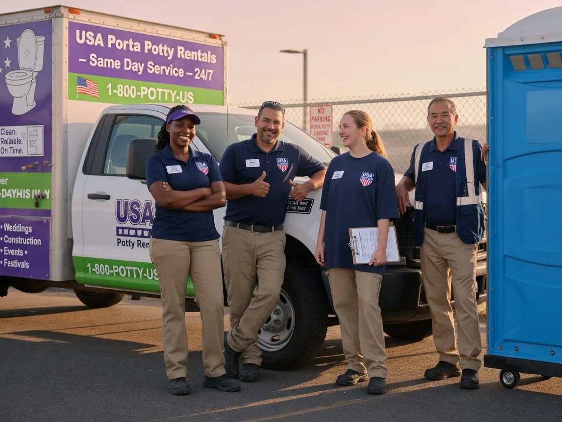 Porta Potty Rental company in Pequannock, NJ